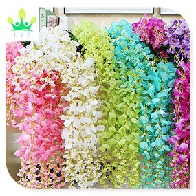 Artificial Silk Wisteria Factory - Wedding Decor Supplier
