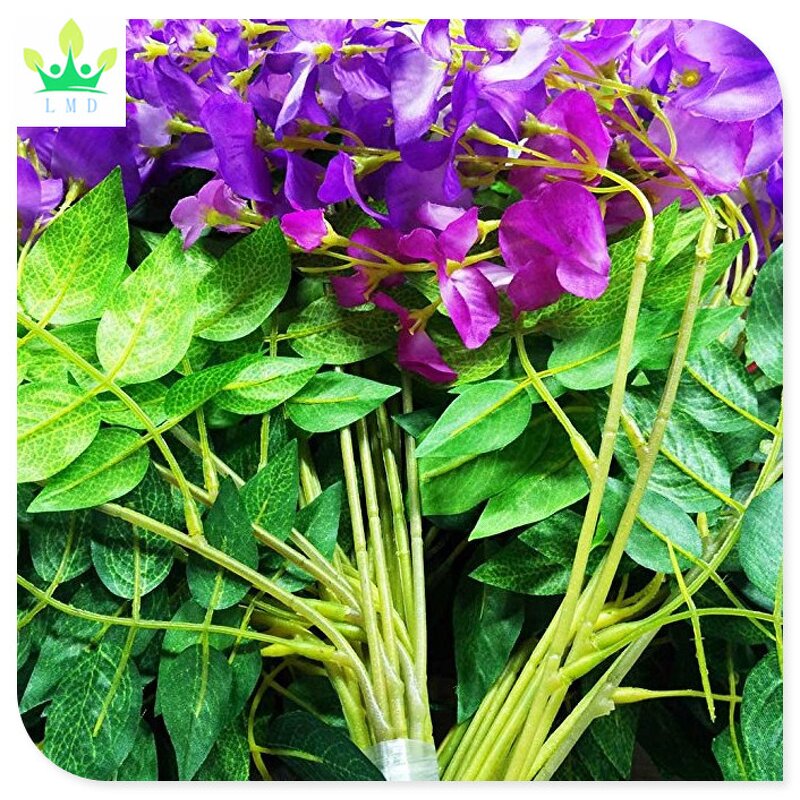 Artificial Wisteria Vine Factory - Hanging Flower String