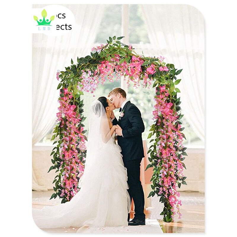 Artificial Wisteria Vine Factory - Hanging Flower String