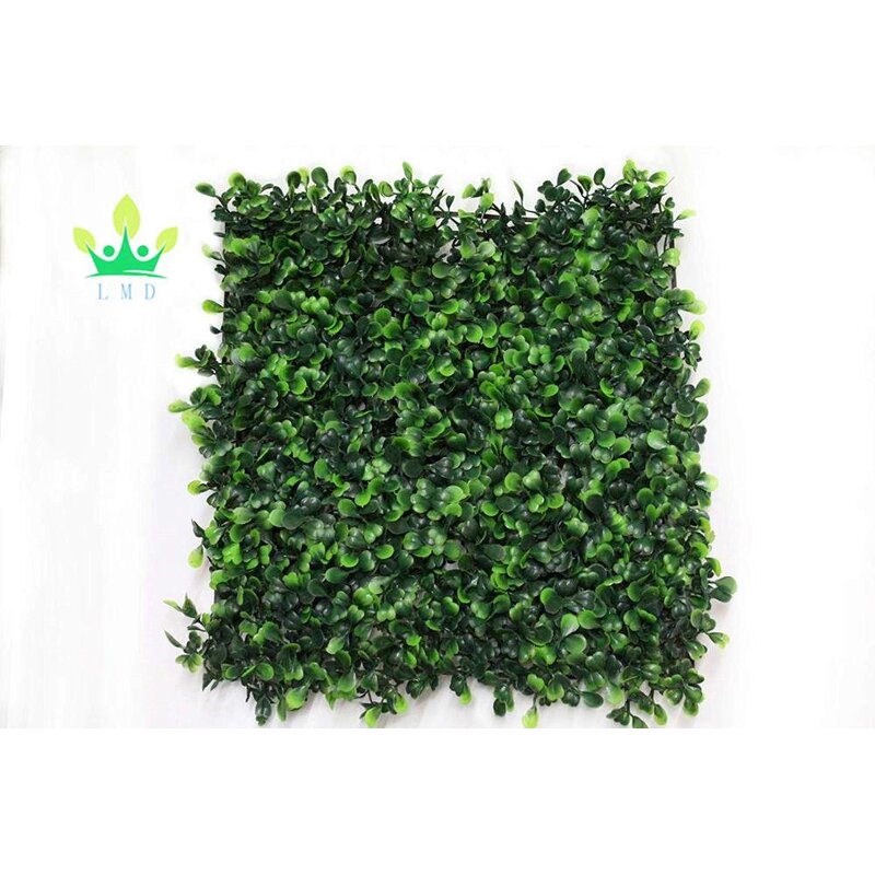 Artificial Greenery Panel Factory - UV Protection Boxwood
