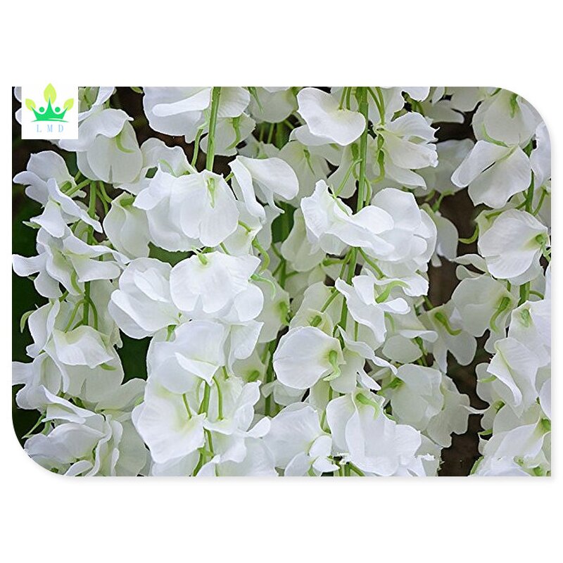 Artificial Hanging Garland Factory - Wisteria Vine Decor