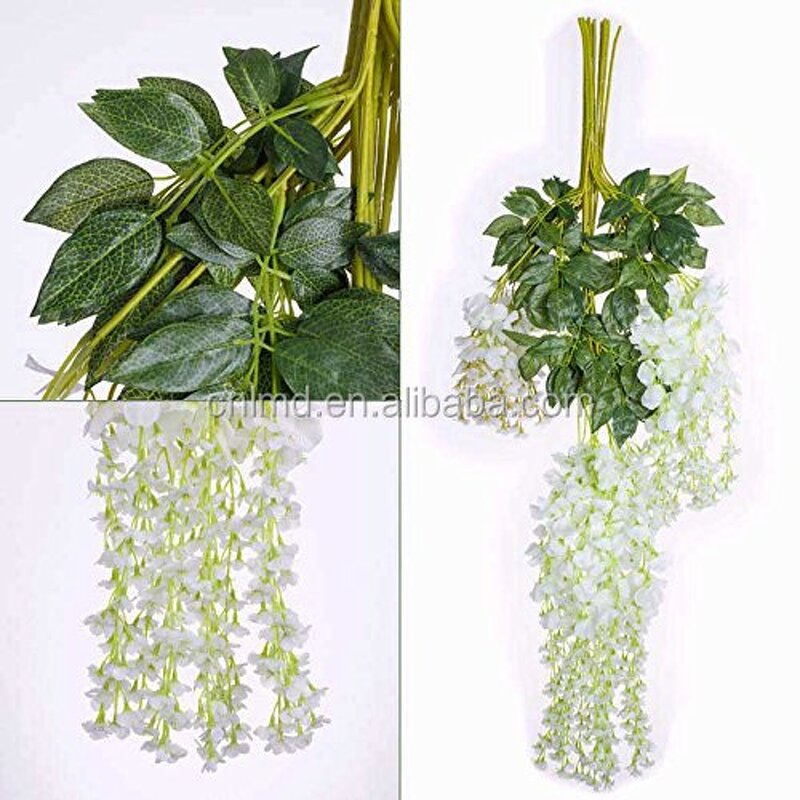 Artificial Wisteria Vine Factory - Silk Flower Garland
