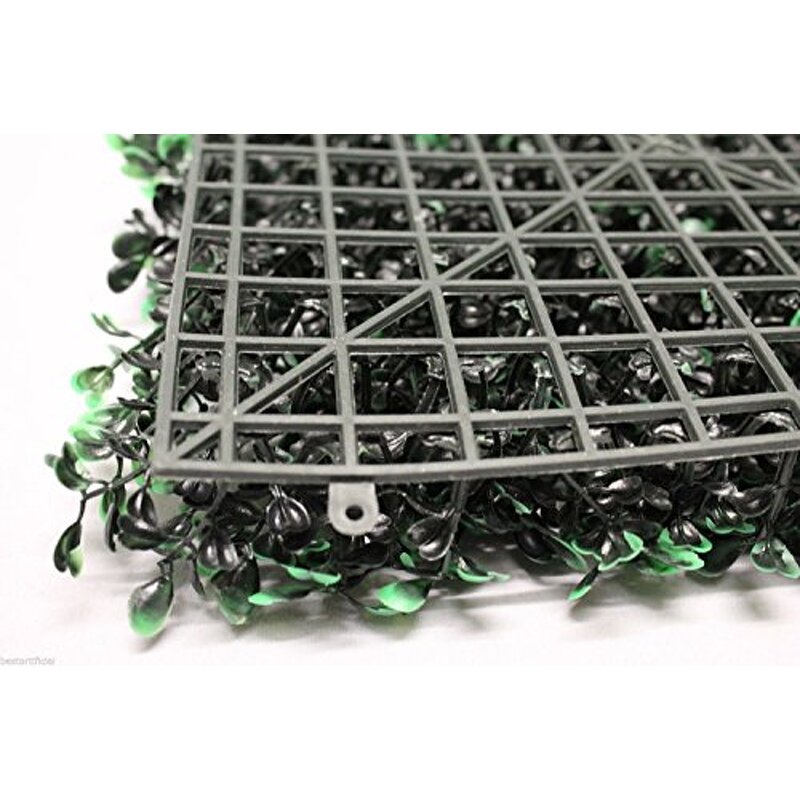 Artificial Greenery Panel Factory - UV Protection Boxwood