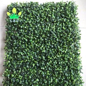 Artificial Greenery Panel Factory - UV Protection Boxwood