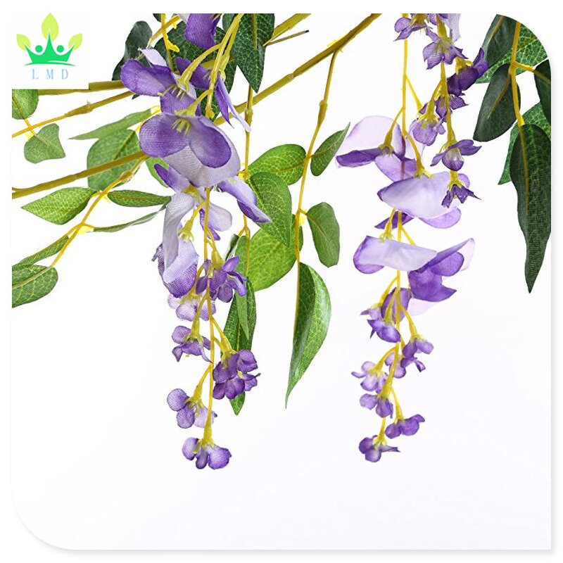 Realistic Wisteria Vine Factory - Silk Flower Plant