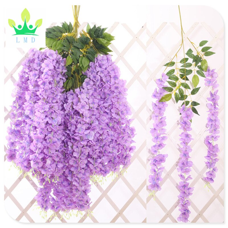 Artificial Wisteria Plant Factory - Hanging Silk Vine