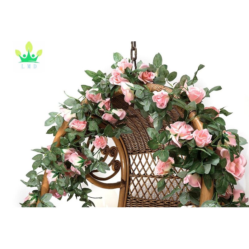 Artificial Rose Vine Factory - Hanging Garland Supplier