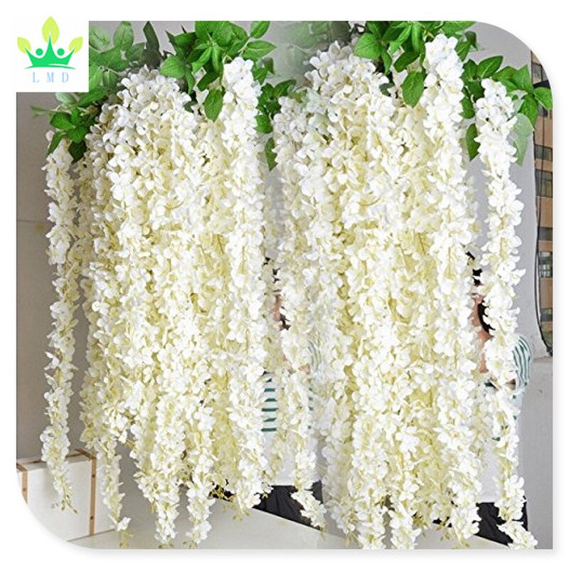 Artificial Rattan Vine Factory - Hanging Silk Flowers