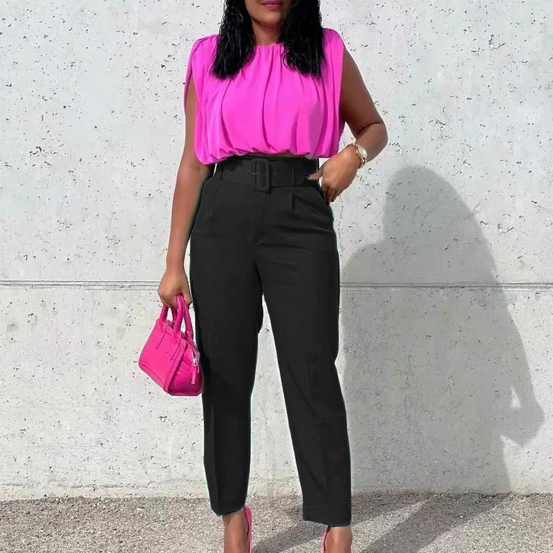 Office Pants Factory - Latest Design Elegant Career Suits High Waist