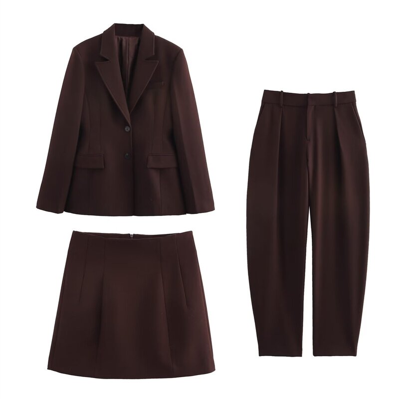 Suit Jacket Factory - Spring New Short Skirt Hem Commuter Jacket