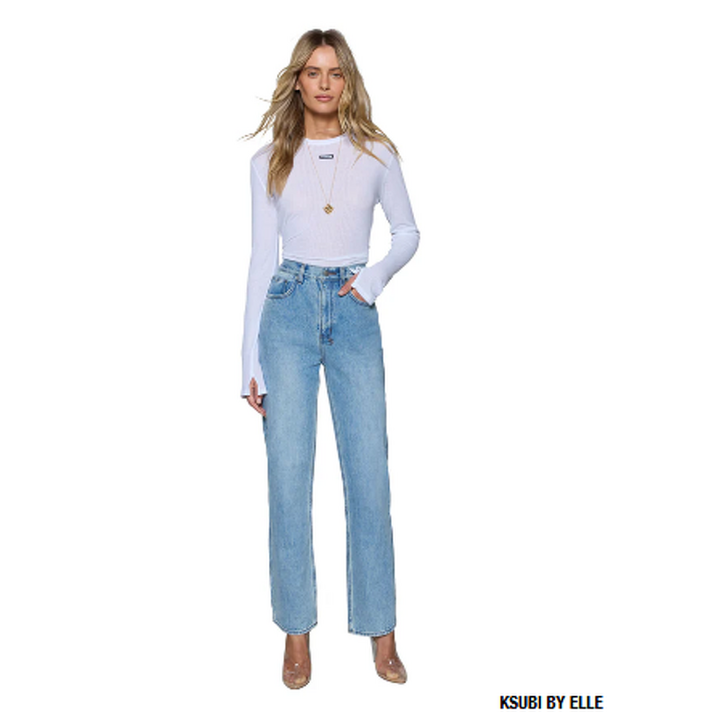 Women's Jeans Factory - Denim Skinny Set American Baggy Plus Size