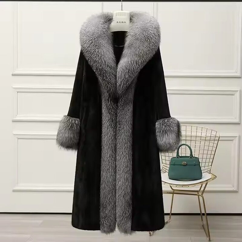 Fur Coat Supplier - Thick Imitation Fur Coat Women Loose Warm