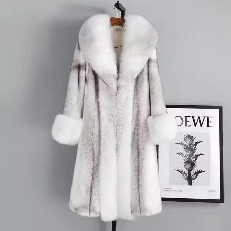 Fur Coat Supplier - Thick Imitation Fur Coat Women Loose Warm
