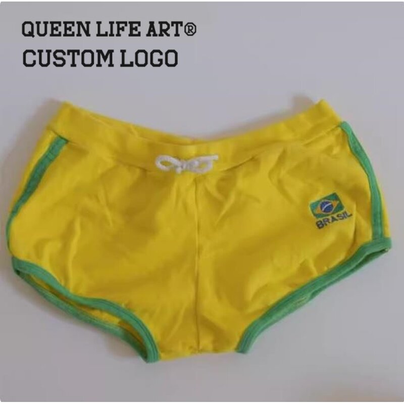 Brazil Shorts Factory - Women's Candy Color Pocket Decoration Summer