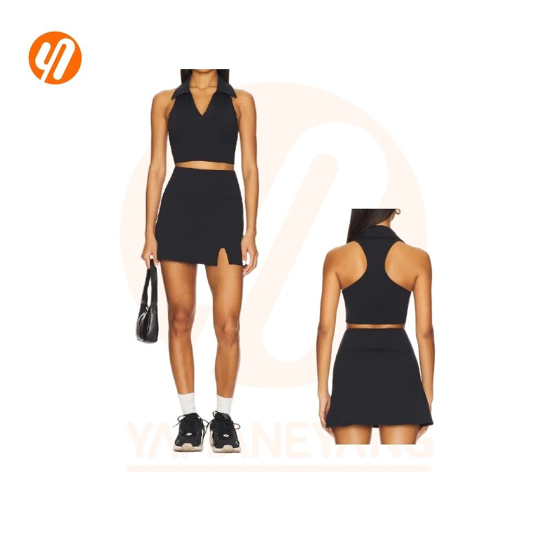 Sports Skirt Set Factory - Custom Athletic Workout Pleat Women Running
