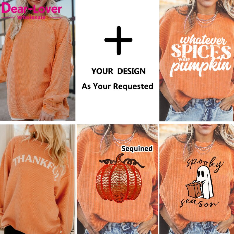 Crewneck Sweatshirt Factory - Custom LOGO OEM ODM Knitted Ribbed Blank