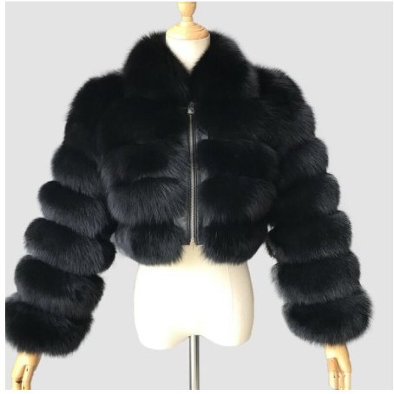 Fur Coat Supplier - Faux Short Fur Coat Plus Size Multi Color