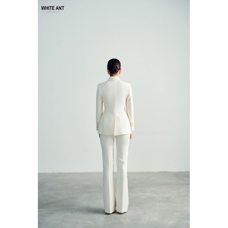 Women's Pants Supplier - High-waisted EUPHEMIA LONG PANTS Slightly Flared