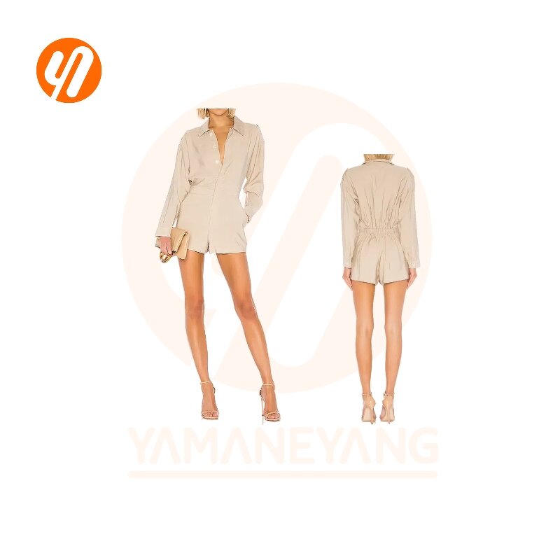 Bodycon Dress Supplier - Turn Down Collar Lace up Mini Dress