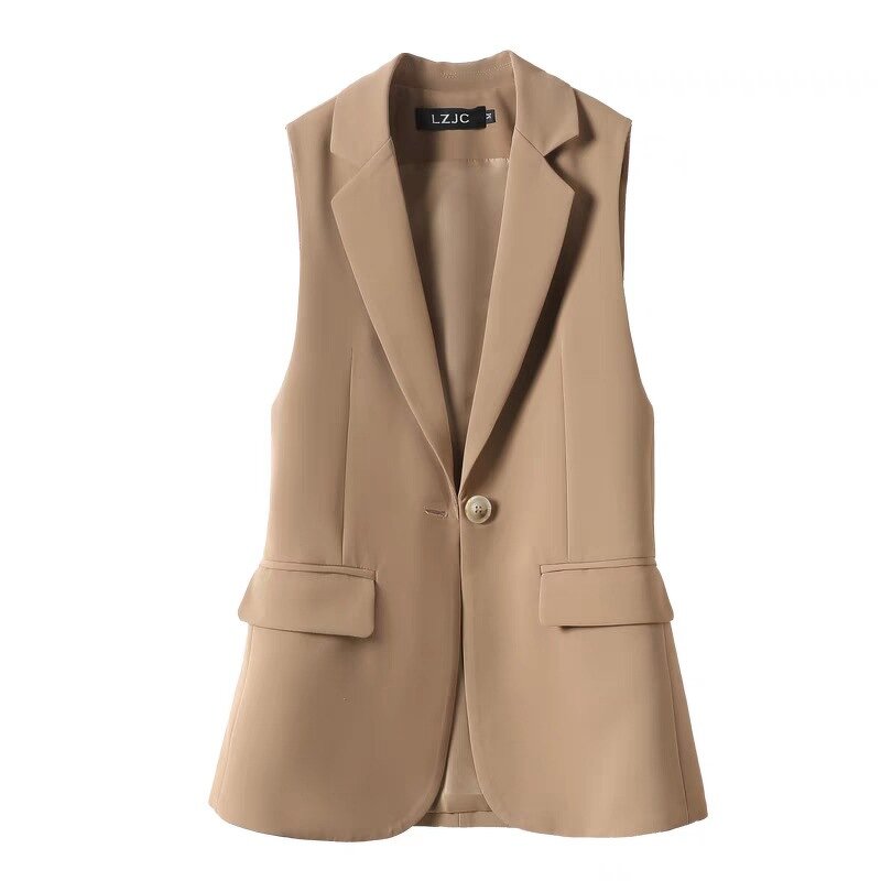 Suit Vest Supplier - Spring Autumn New Western One Button Horse Clip