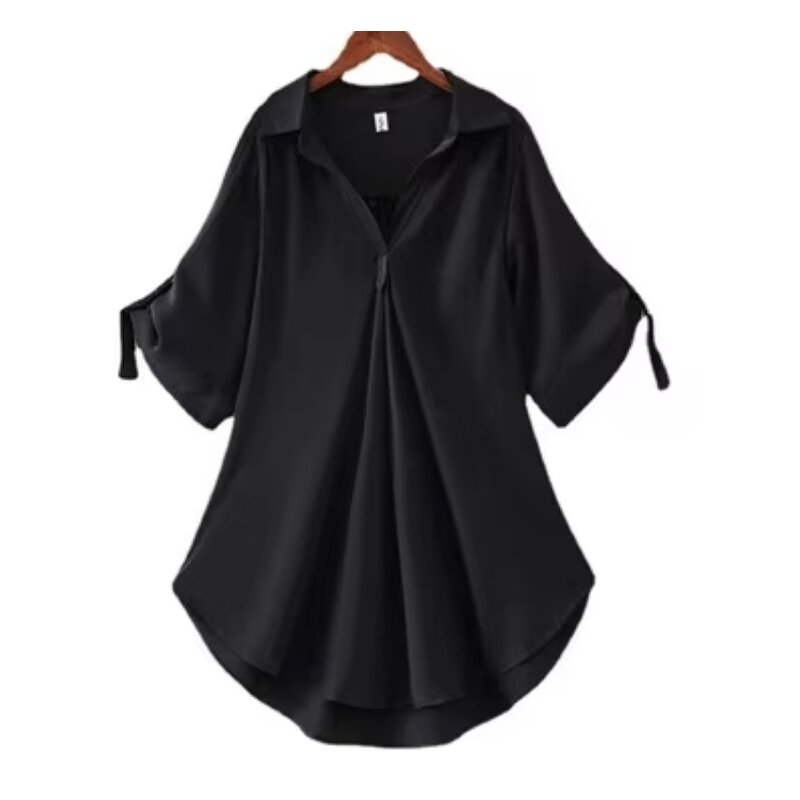 Women's Shirt Factory - Summer Korean Solid Color Casual Loose