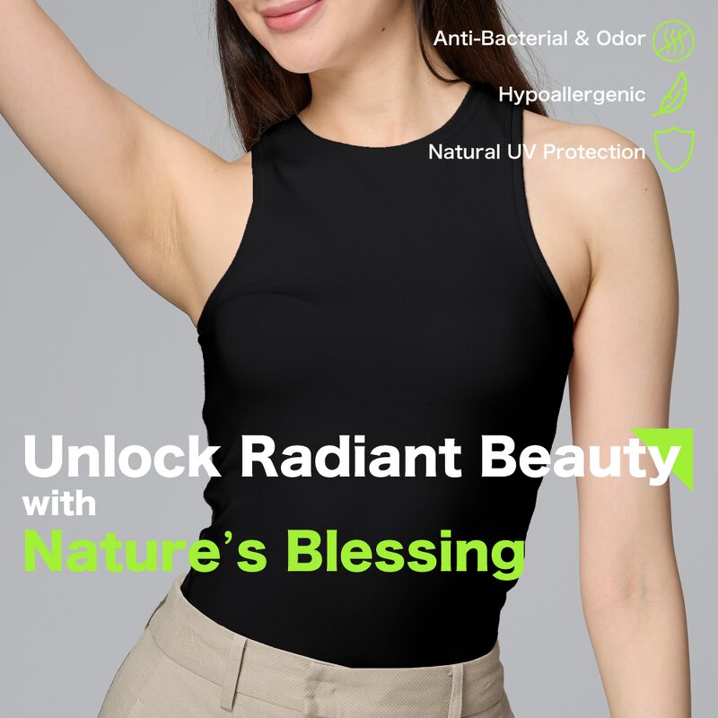 Tank Top Supplier - Eco-friendly Bamboo Cotton 240gsm Breathable Custom