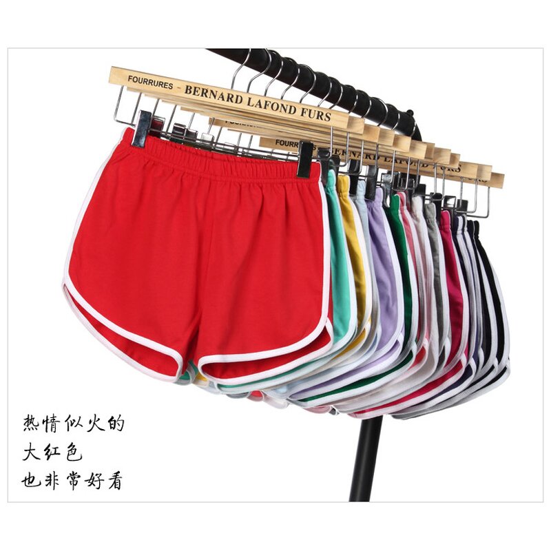 Women's Shorts Factory - Custom Logo Terry Cotton Low-waisted Hot Pants