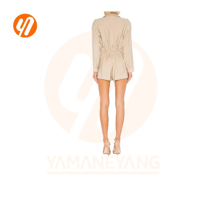 Bodycon Dress Supplier - Turn Down Collar Lace up Mini Dress