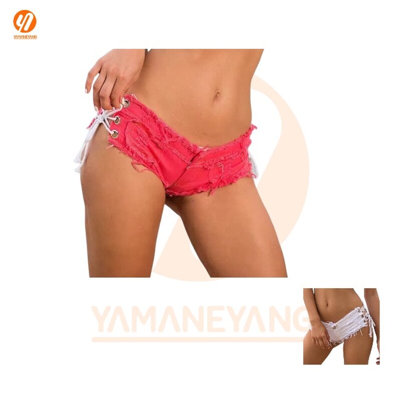 Denim Shorts Supplier - Spring Hot Sale Cross Embroidery Women