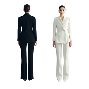 Women's Pants Supplier - High-waisted EUPHEMIA LONG PANTS Slightly Flared