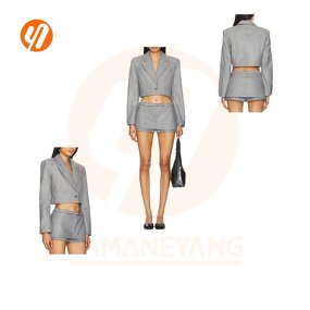 Women's Set Supplier - Latest Design Piece Fashion Sets Skirt Suits