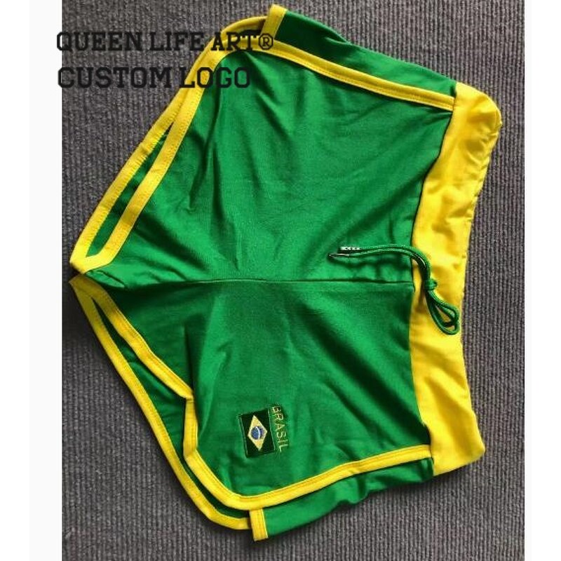 Brazil Shorts Factory - Women's Candy Color Pocket Decoration Summer
