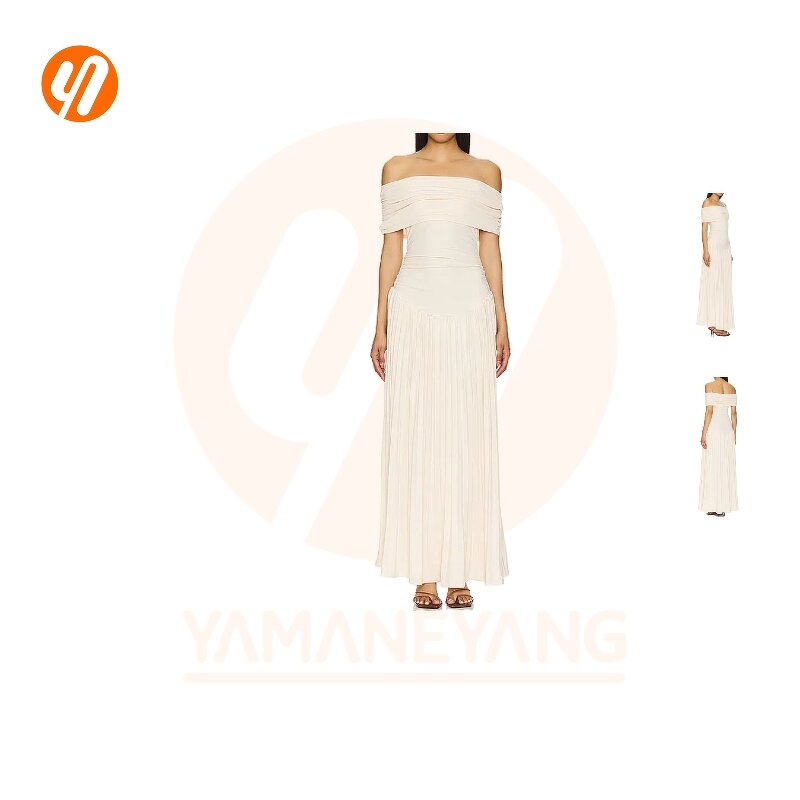 Evening Dress Factory - Custom Modest Wedding Gown Ruffles Decoration