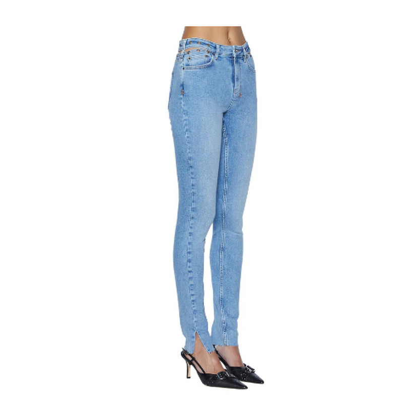 Women's Jeans Factory - Denim Skinny Set American Baggy Plus Size