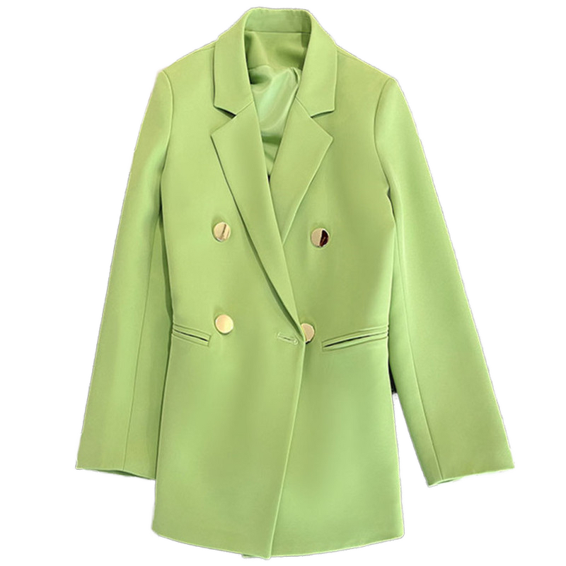 Blazer Supplier - Slim Fit Top Early Spring Solid Color Korean