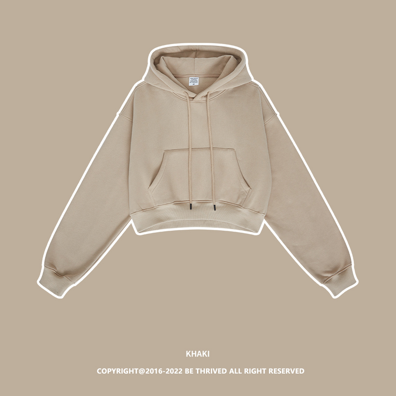 Hoodie Set Factory - Custom Long Sleeve Pullover Ladies Heavyweight