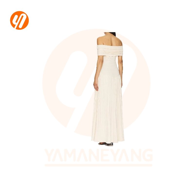 Evening Dress Factory - Custom Modest Wedding Gown Ruffles Decoration