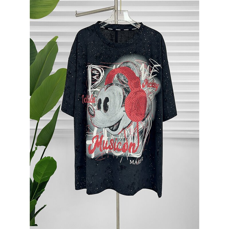 T-Shirt Factory - Casual Summer Boxy O-Neck Printed Loose Golf Custom