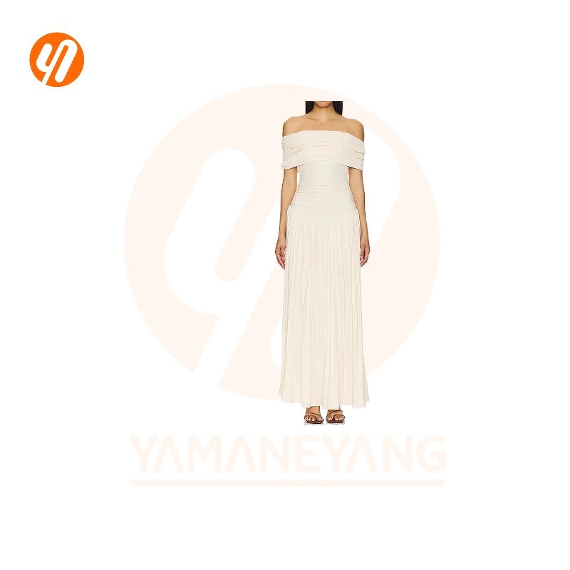 Evening Dress Factory - Custom Modest Wedding Gown Ruffles Decoration