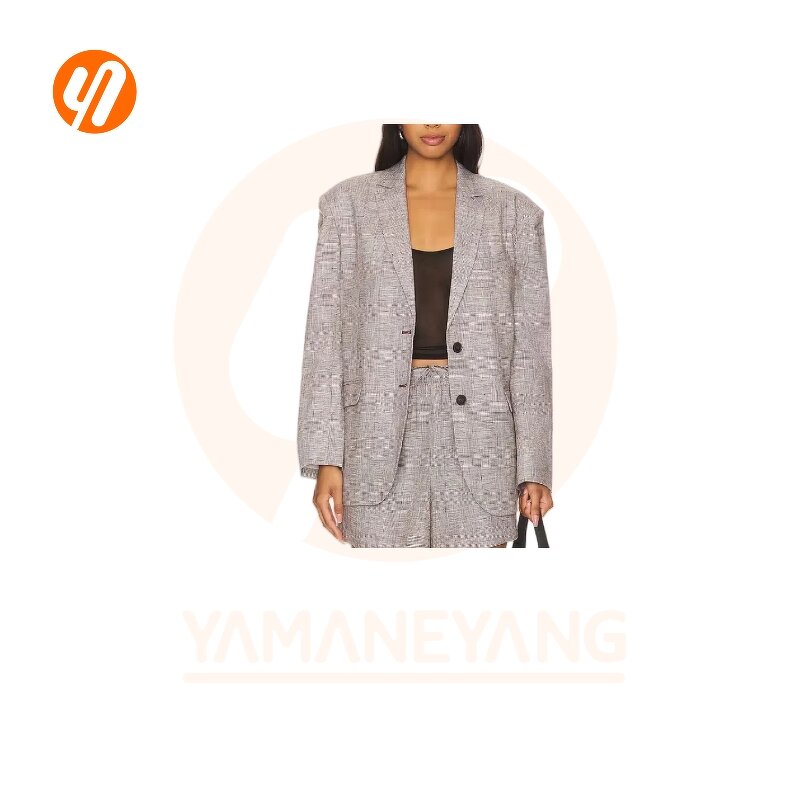 Women's Set Factory - Latest Design Two-Piece Skirt Suits Button Top