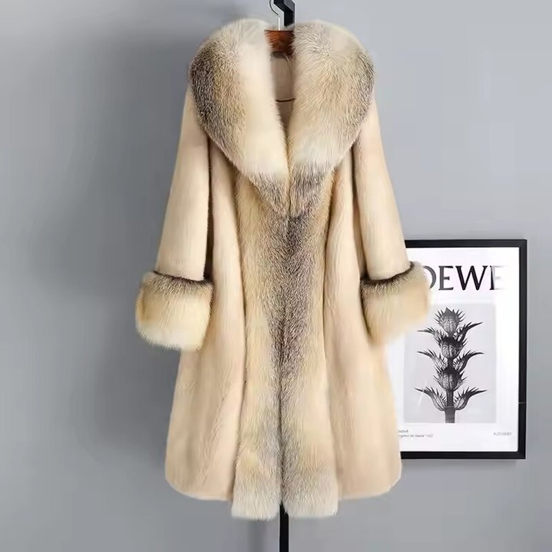 Fur Coat Supplier - Thick Imitation Fur Coat Women Loose Warm