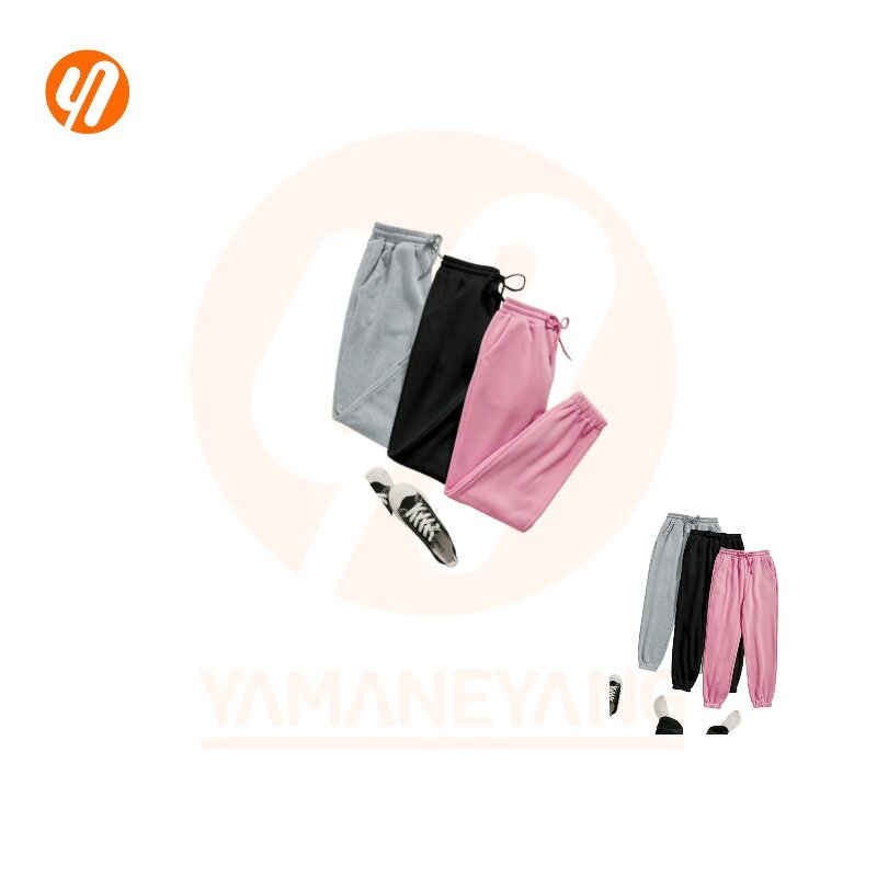 Jogger Pant Supplier - Custom Embroidery Heavyweight Cotton Drawstring