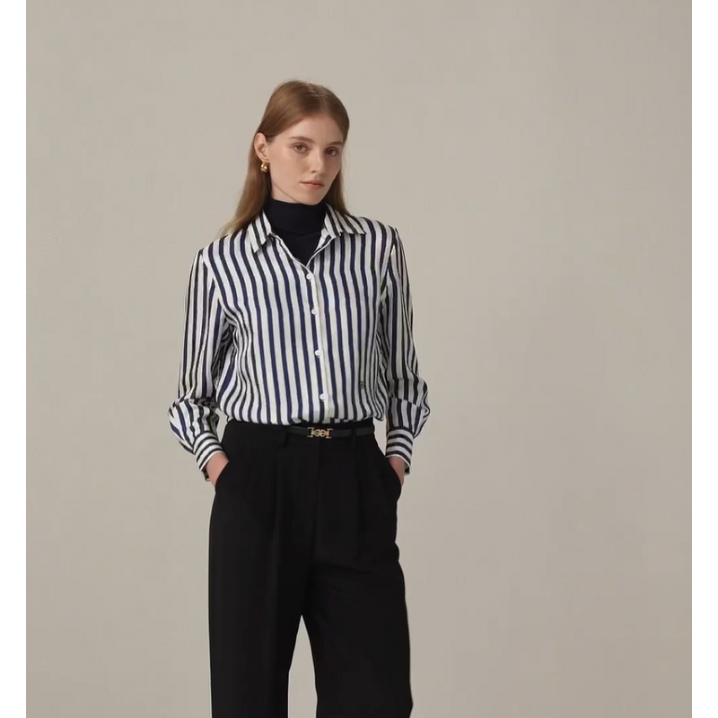 Women's Shirt Factory - Blouse Print on Demand Silk Linen Bohemian