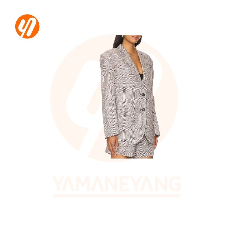 Women's Set Factory - Latest Design Two-Piece Skirt Suits Button Top