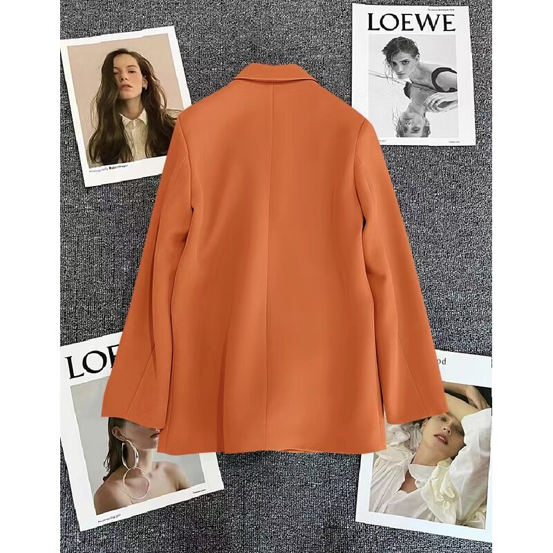 Women's Blazer Supplier - Office Style Casual Candy Color Long Sleeve