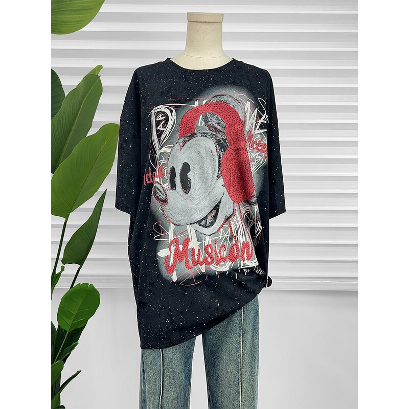 T-Shirt Factory - Casual Summer Boxy O-Neck Printed Loose Golf Custom