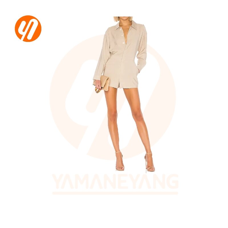 Bodycon Dress Supplier - Turn Down Collar Lace up Mini Dress