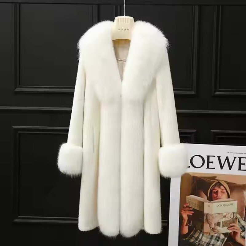 Fur Coat Supplier - Thick Imitation Fur Coat Women Loose Warm