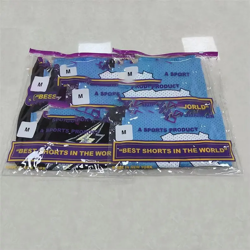 Mesh Shorts Supplier - Quick Drying American Size Purple Bag Men