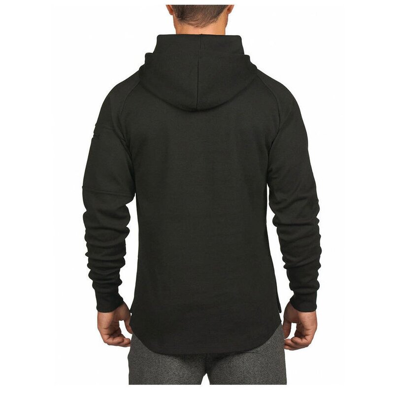Custom Hoodie Factory - Men Zip Pocket Pullover